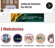 Comunidade no Whatsapp + Recurso de Webstories